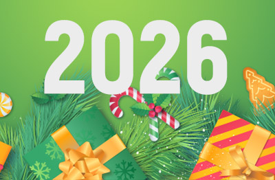 С наступающим Новым Годом!