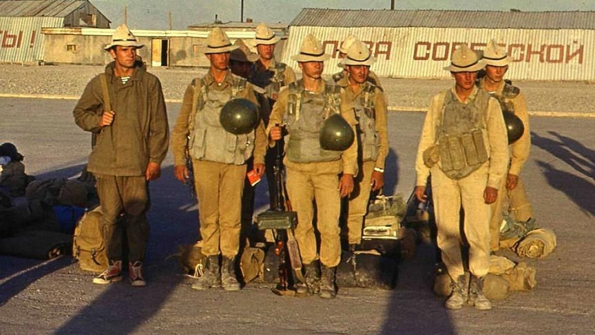 Бронежилеты 6Б2 на вооружении советского контингента в Афганистане