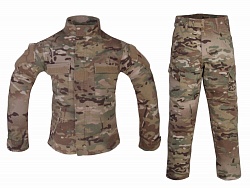 Комплект одежды детский EMERSONGEAR COMBAT UNIFORM (камуфляж рубашка+брюки)