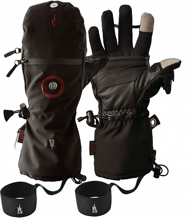 Тактические зимние сенсорные перчатки-рукавицы Heat 3 Smart